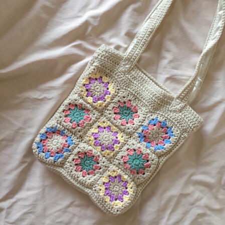 Granny Square Tote Bag