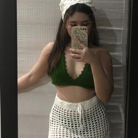 Bikini Set w/ Mesh Skirt